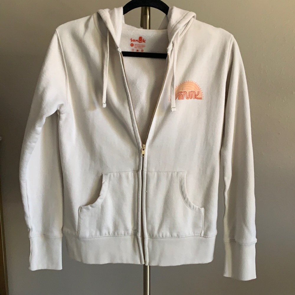 One of a kind Sanuk hoodie